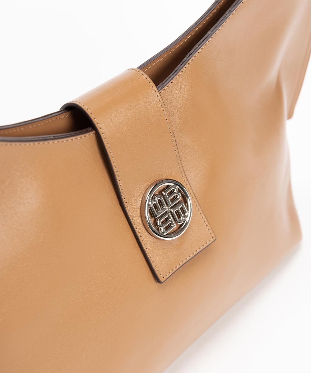 Svetlo braon tašna Tula - NIKL / 246