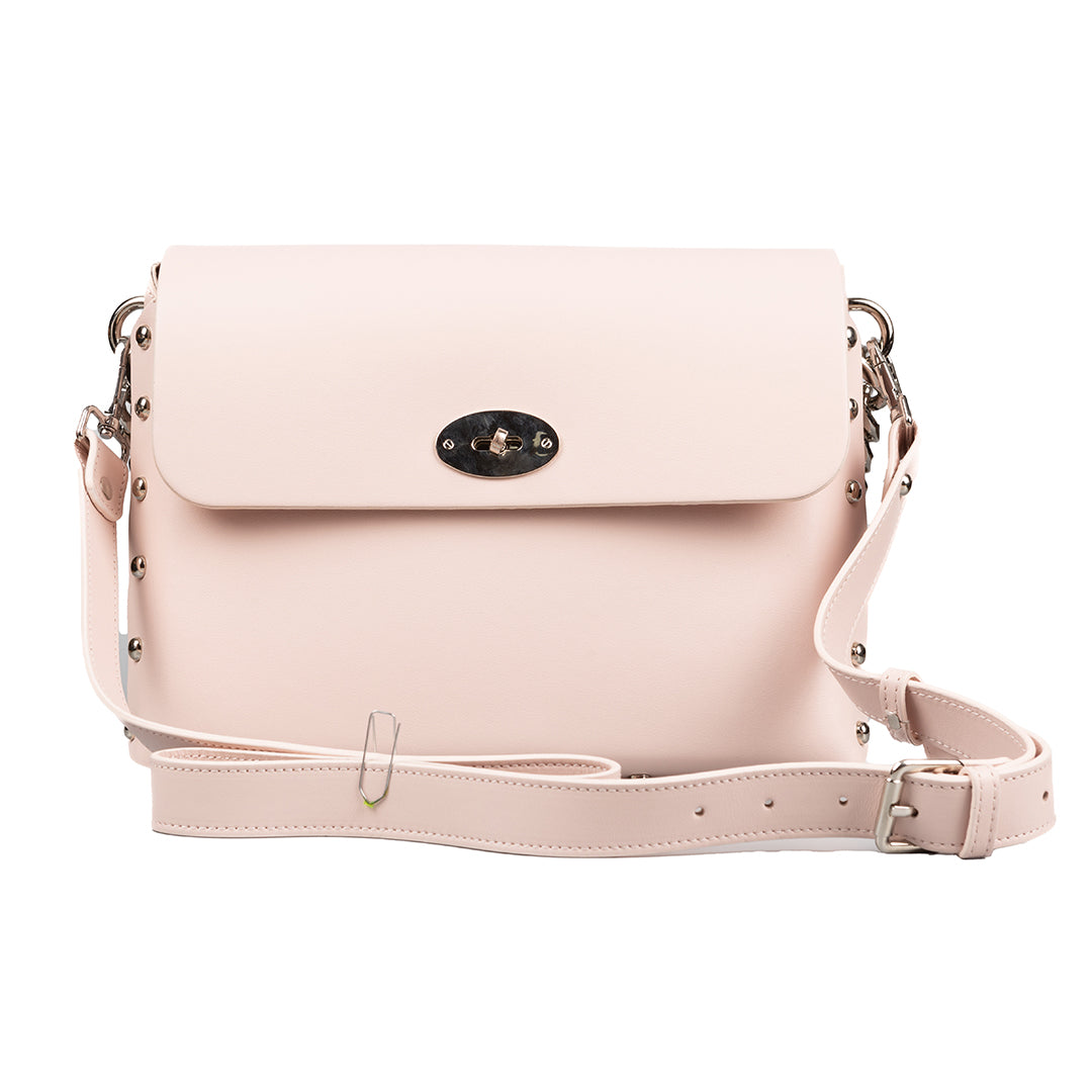 Svetlo roze tašna Atina - Nikl / 200