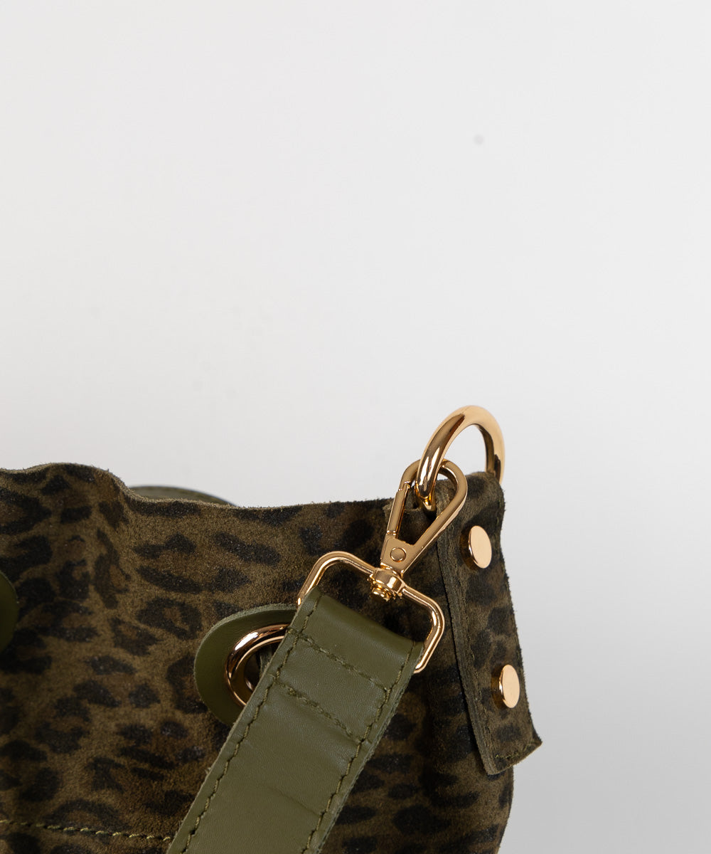 Zelena leopard tašna Sintra / 146