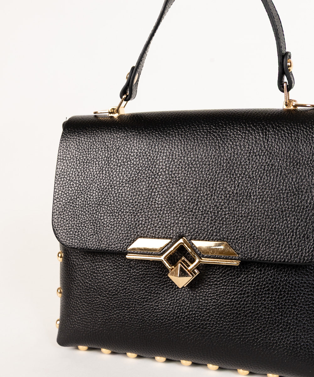 Crna tašna Split - Zlato / 213