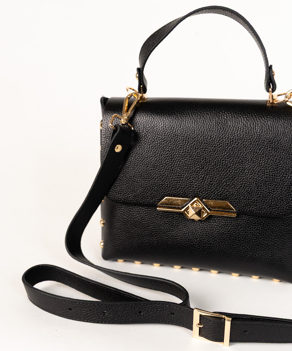 Crna tašna Split - Zlato / 213