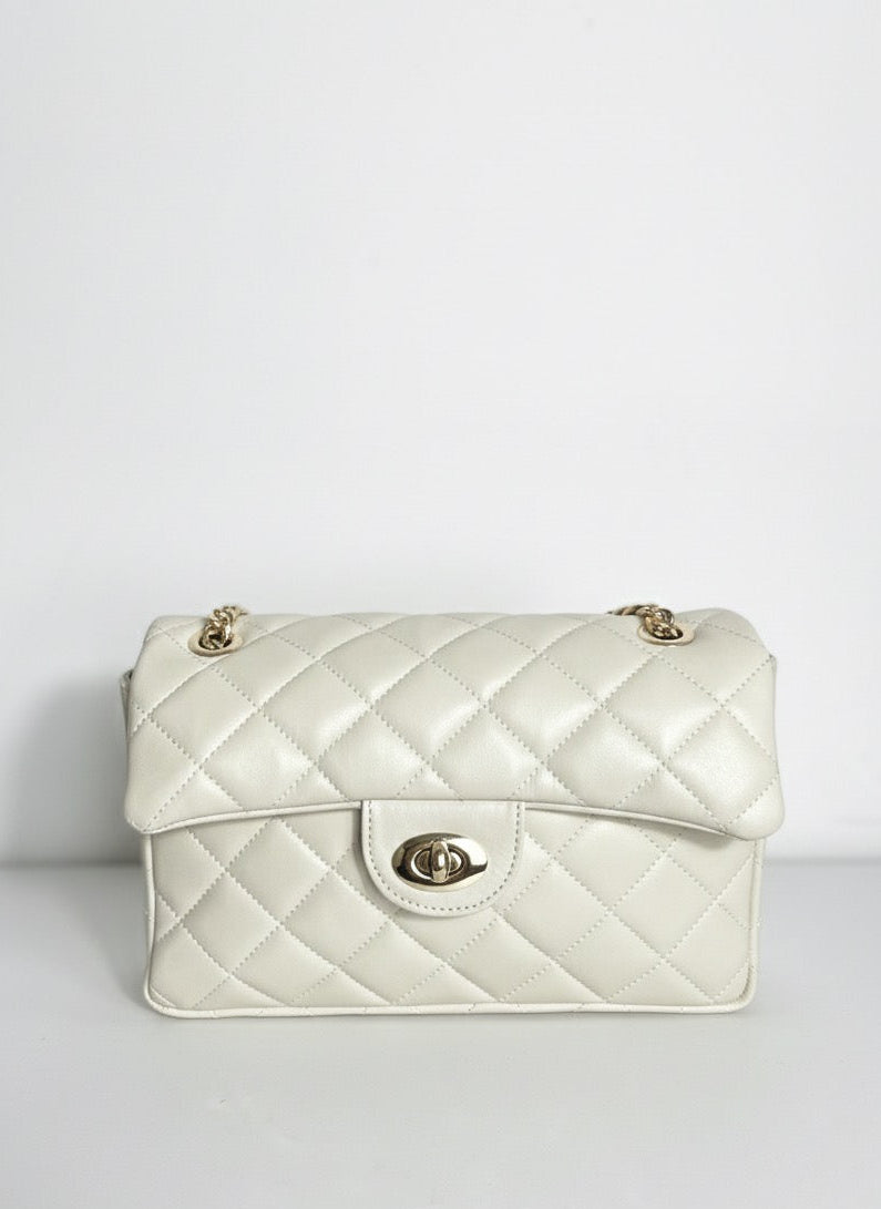 Bela-bež torbica Boston | 226