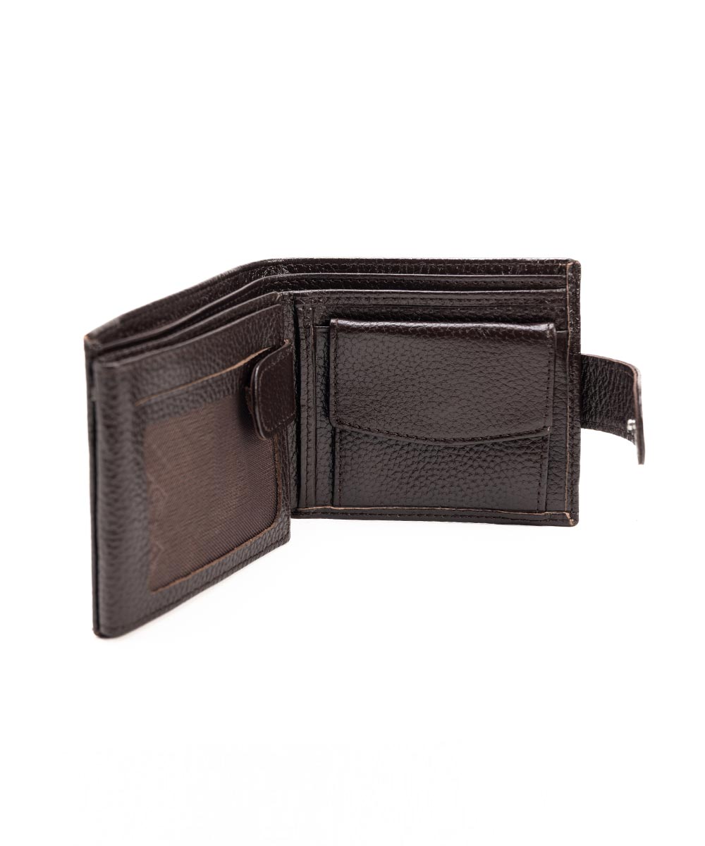Braon muški teksturni novčanik Buffalo | 113