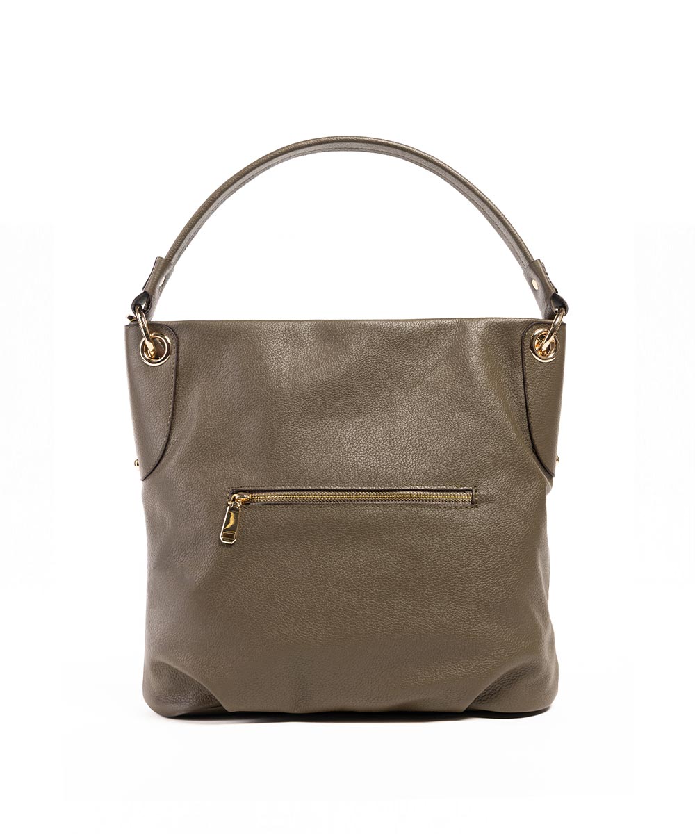 Maslinasto-braon tašna Damask / 172