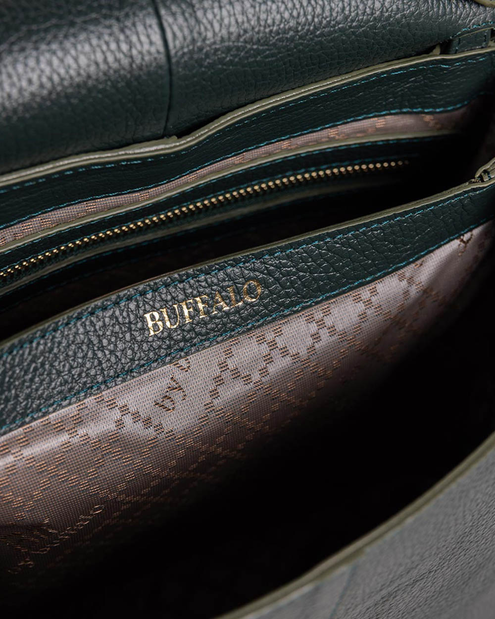 Petrolej zelena tašna Leon / 231