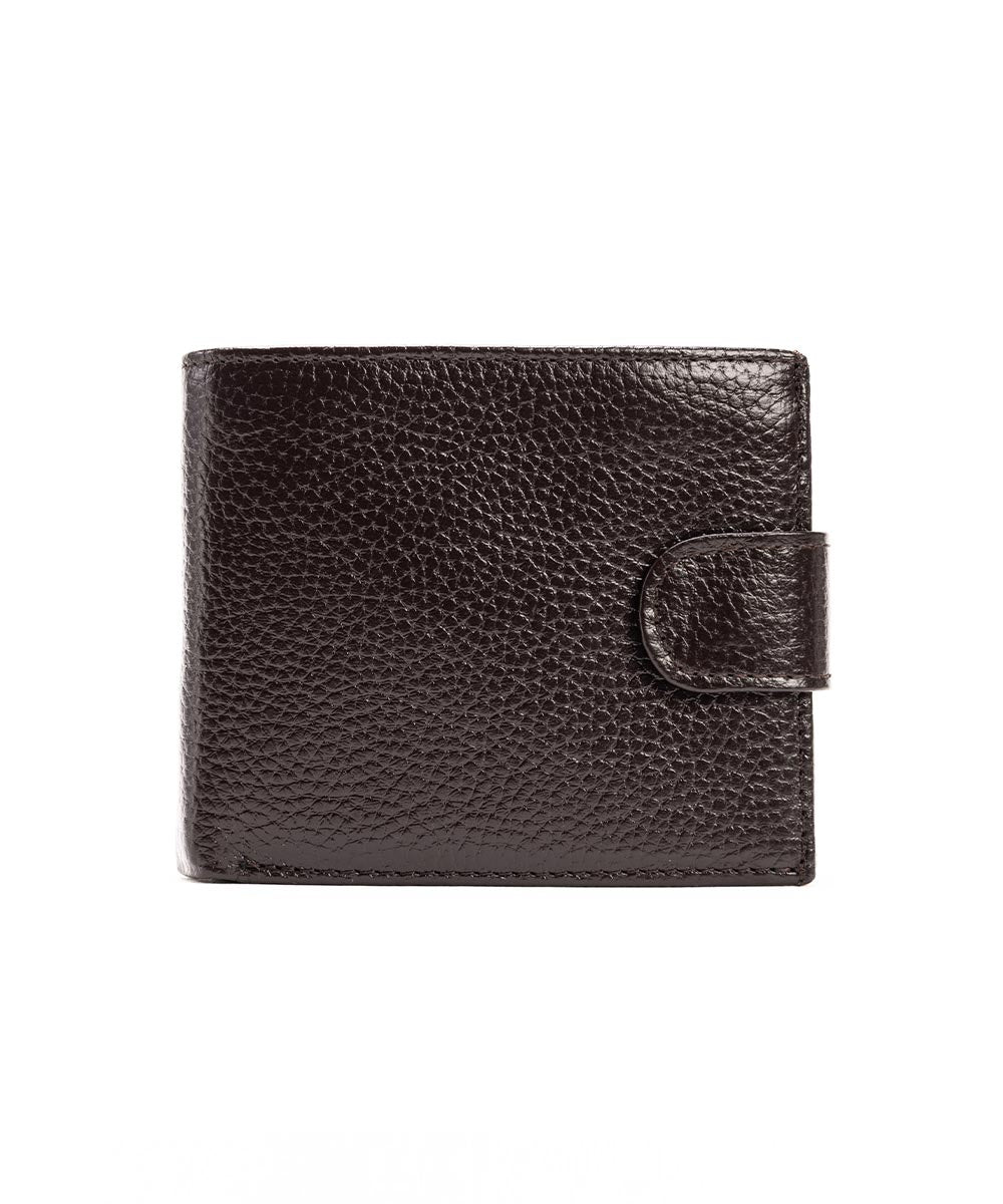 Tamno braon muški kožni novčanik | 113