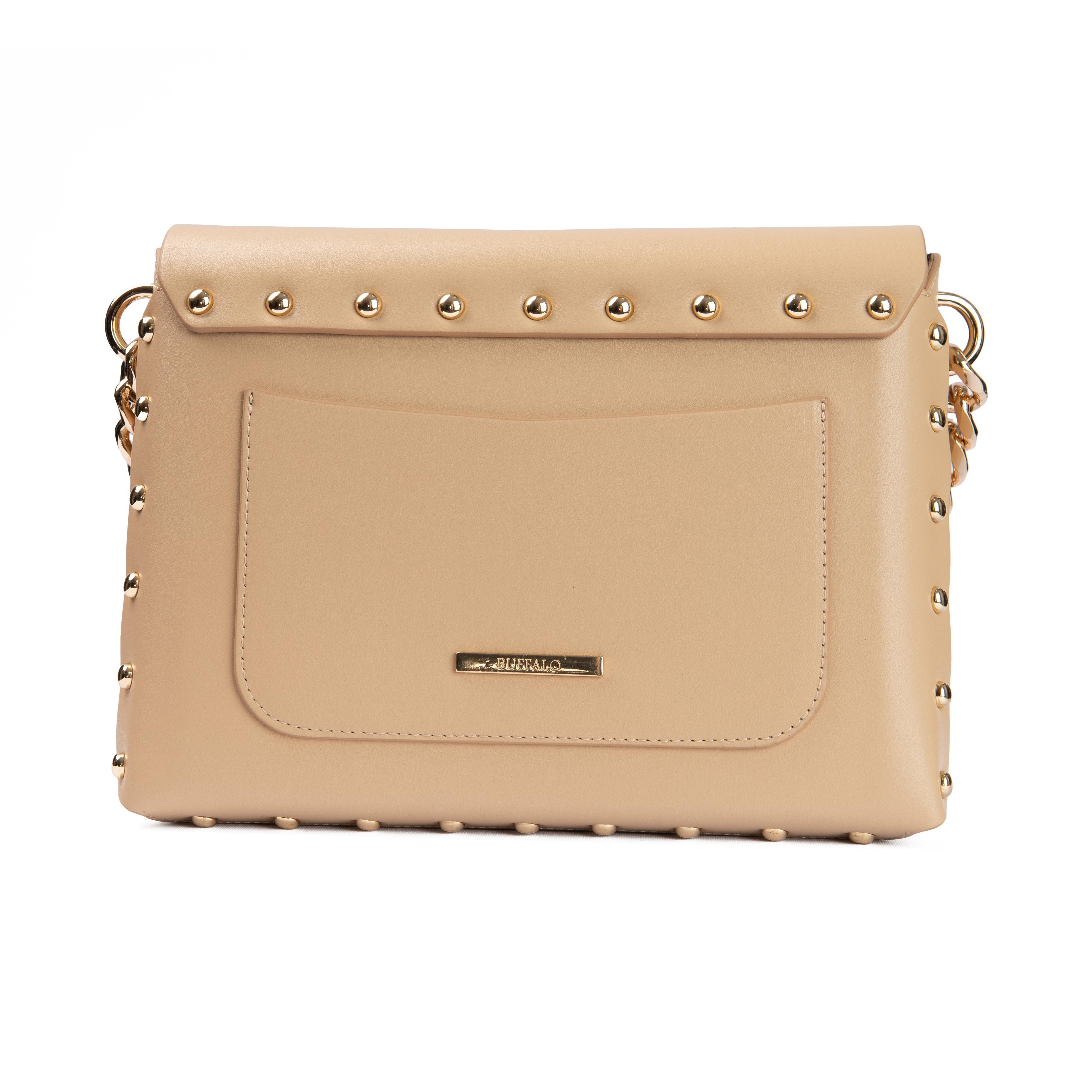 Bež tašna Atina - Zlato / 200