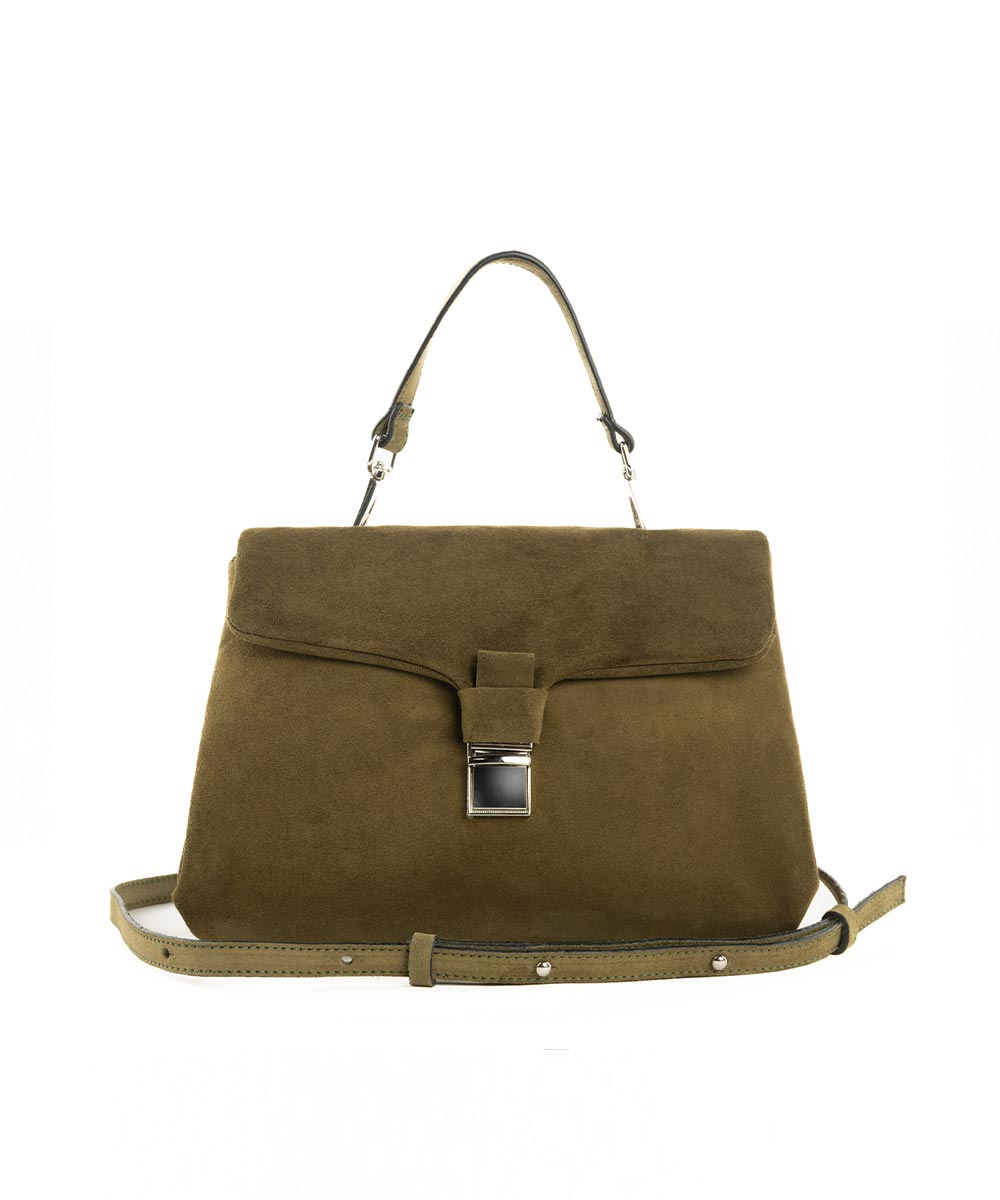 Maslinasto zelena tašna VERONA BIG | 252