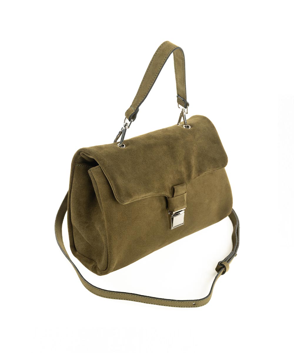 Maslinasto zelena tašna VERONA BIG | 252