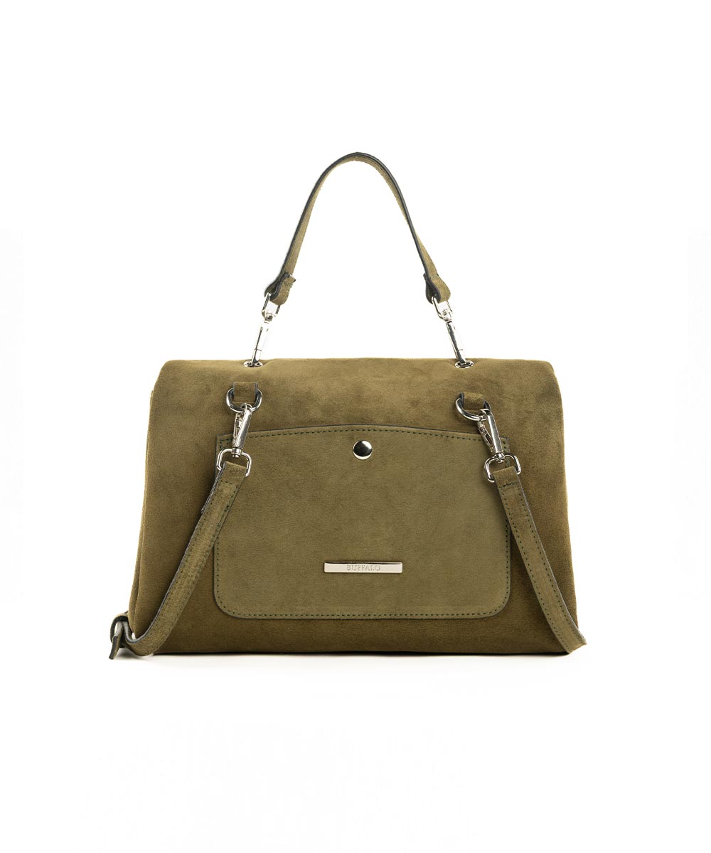 Maslinasto zelena tašna VERONA BIG | 252