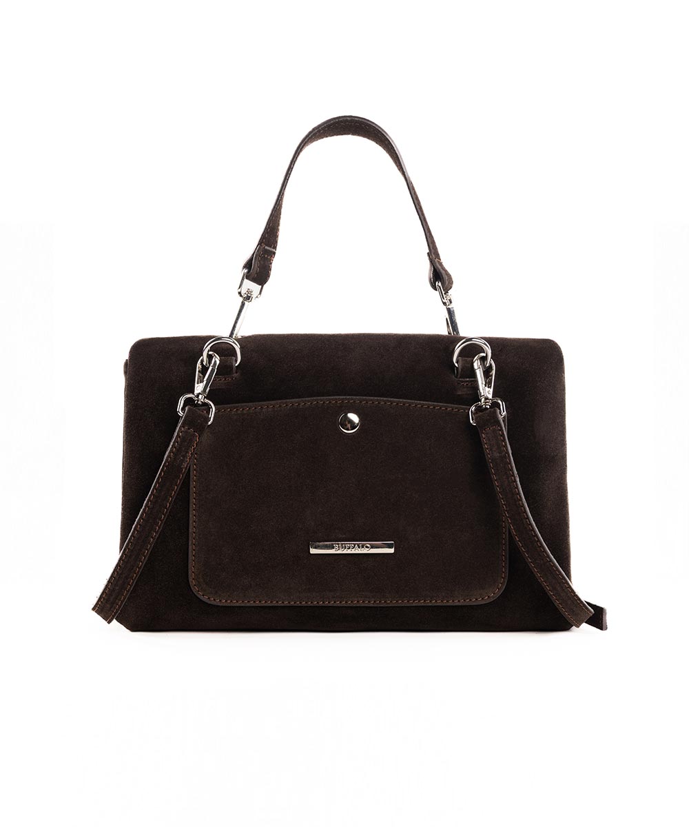 Tamno braon tašna VERONA BIG | 252