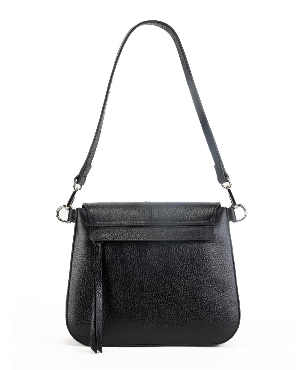 Crna kožna torba Melburn  Buffalo| 249