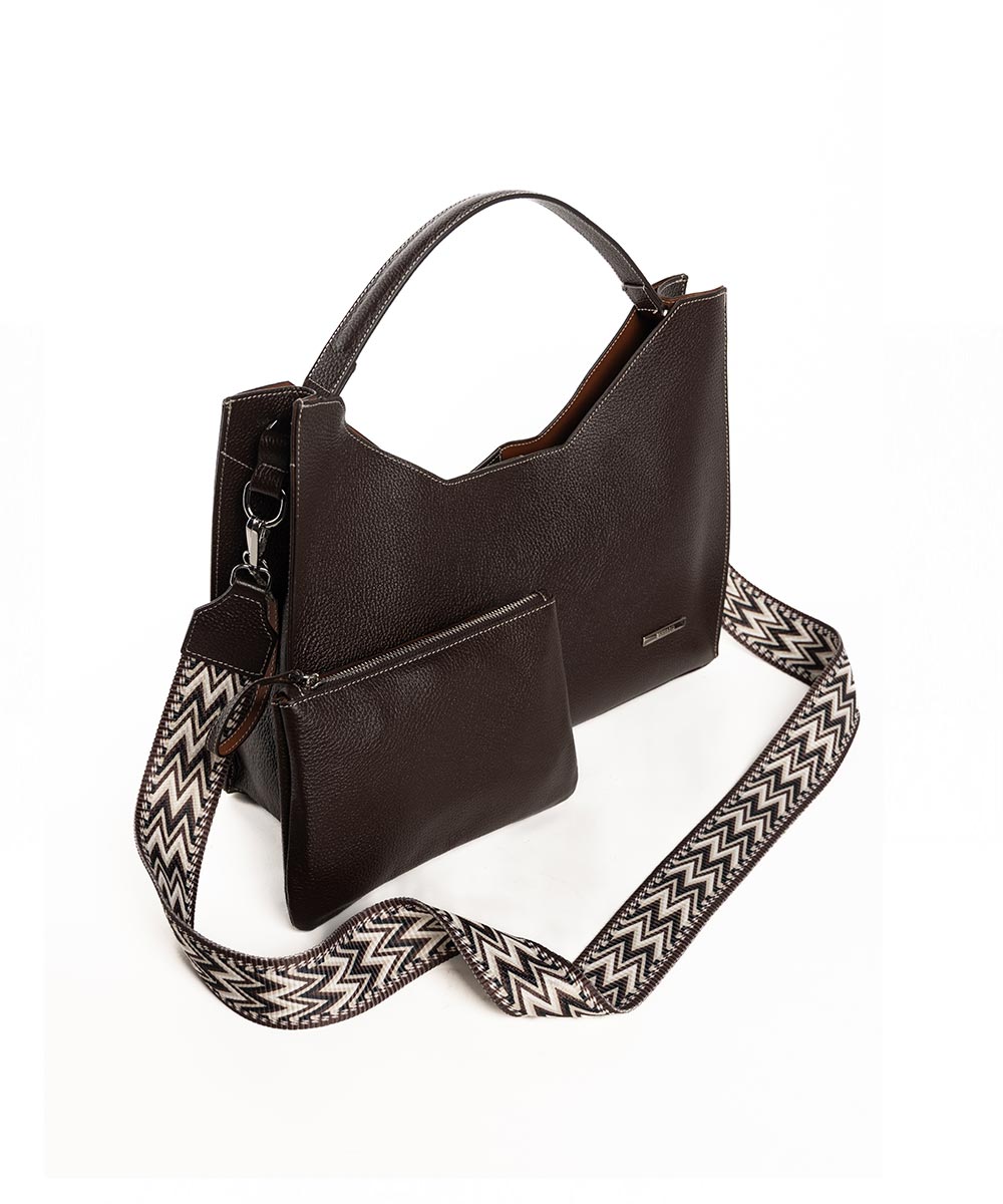 Tamno-braon tašna SOHO / 247