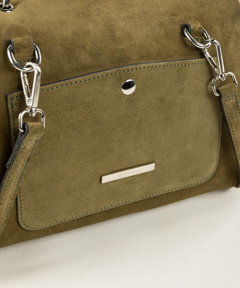 Maslinasto zelena tašna VERONA BIG | 252