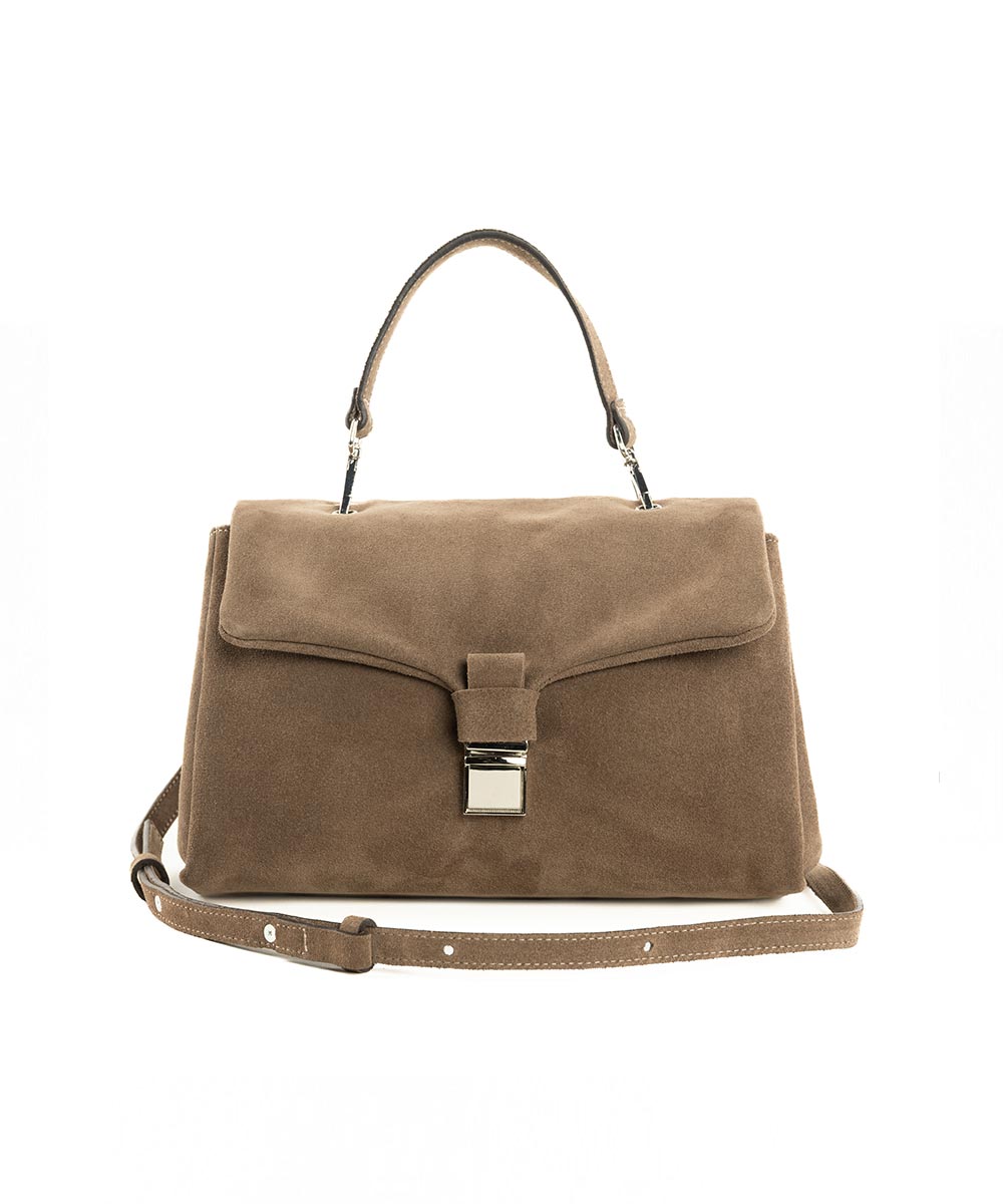 Tamno bež tašna VERONA BIG | 252