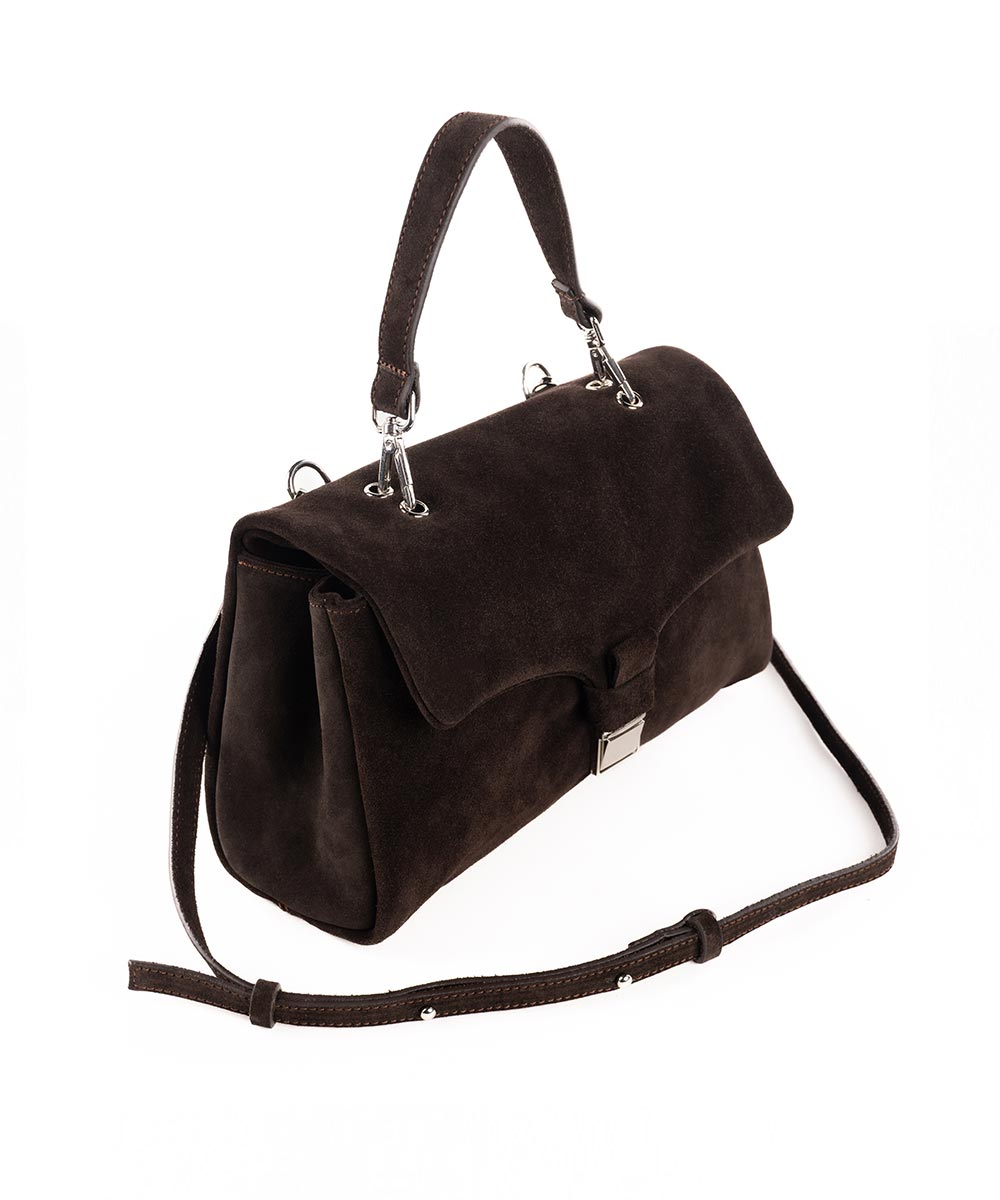 Tamno braon tašna VERONA BIG | 252
