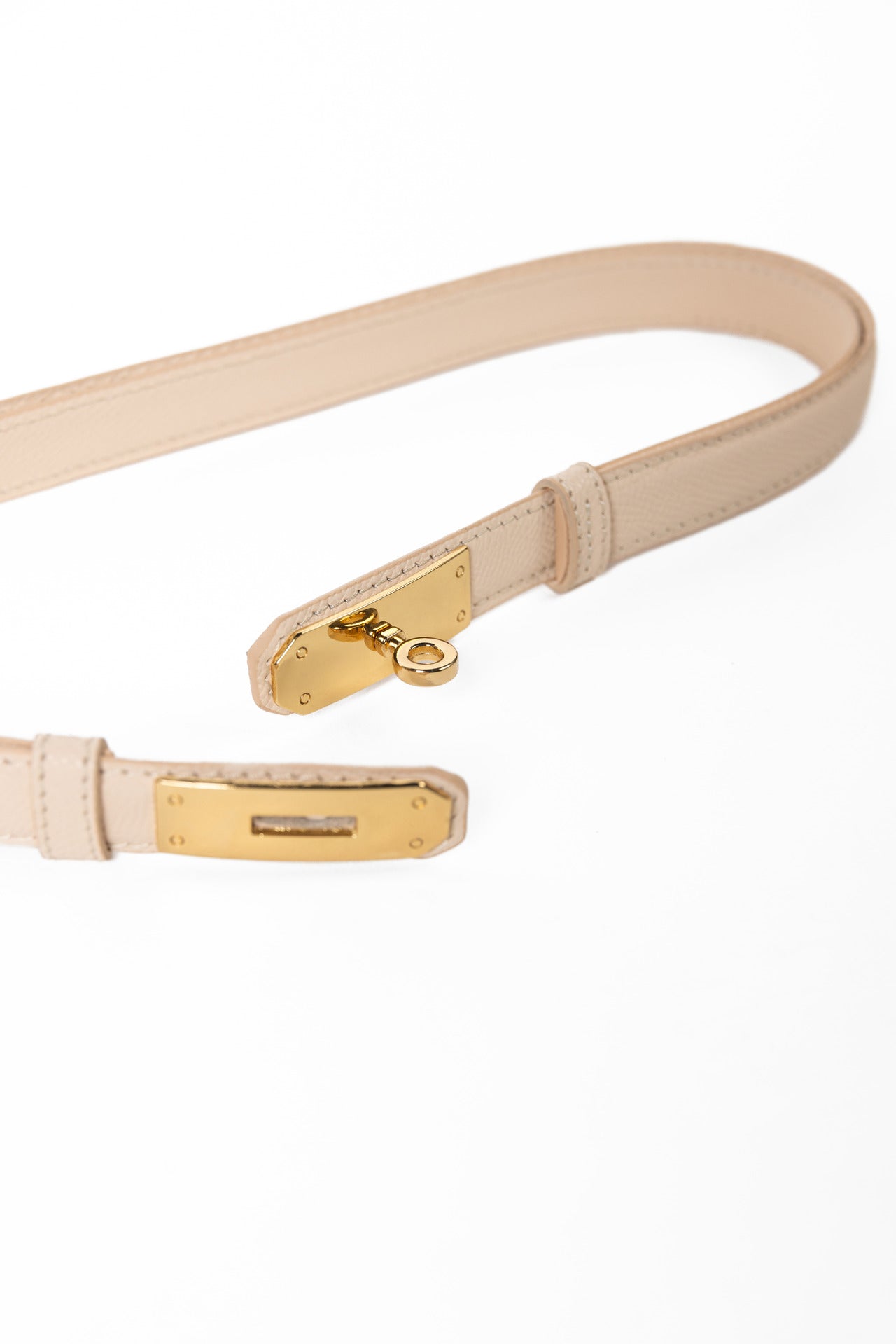 Bež kaiš NOMO / 248 zlato