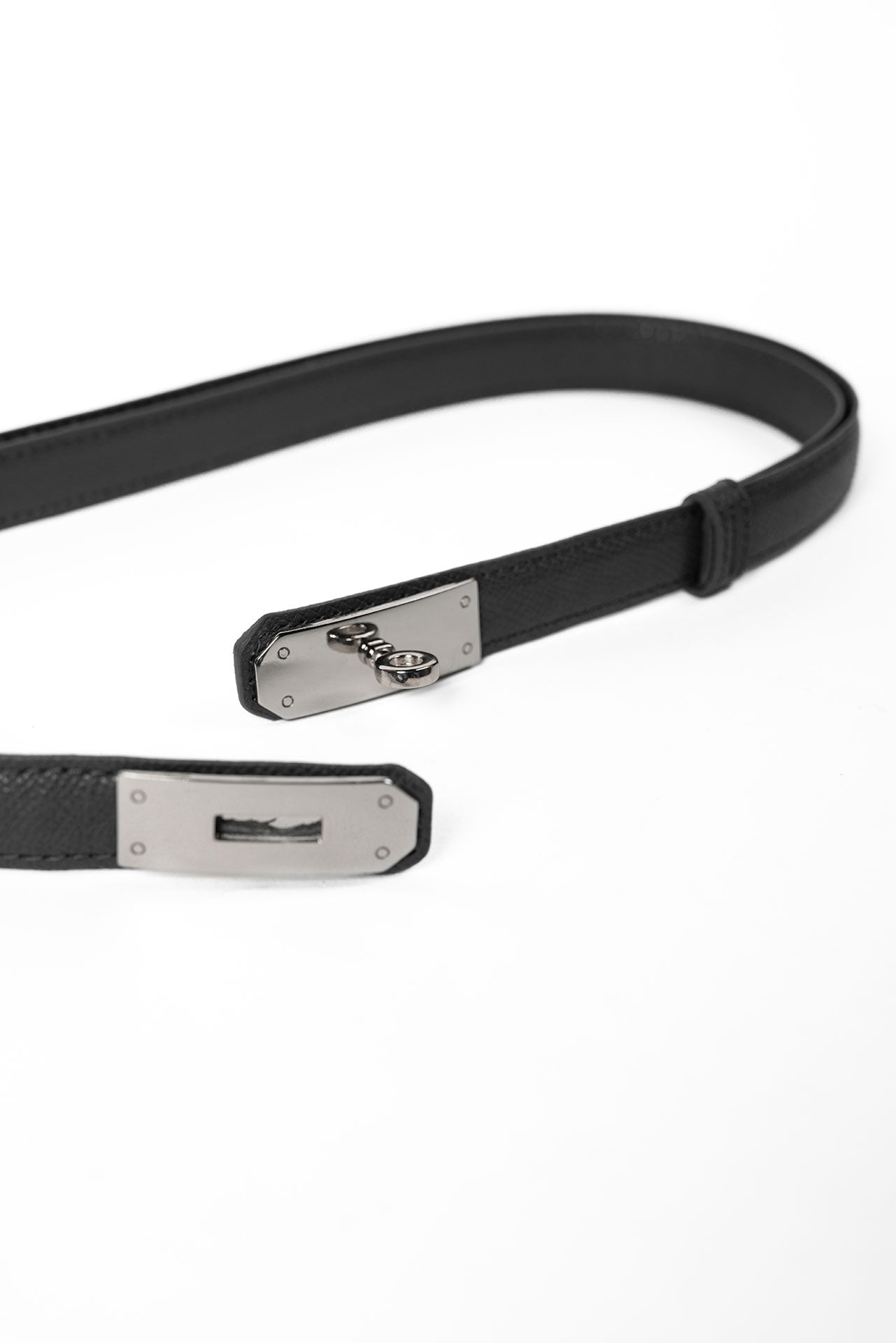 Crni kaiš NOMO / 248 nikl