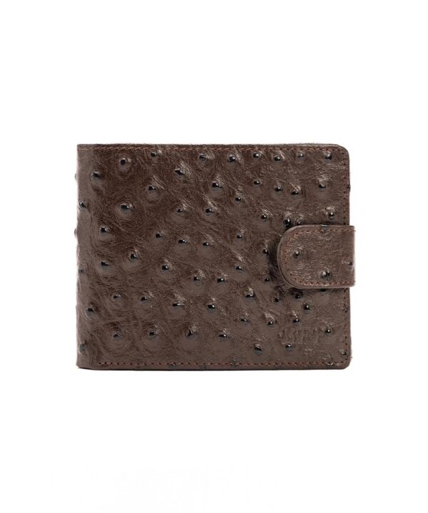 Braon muški teksturni novčanik  Buffalo | 113